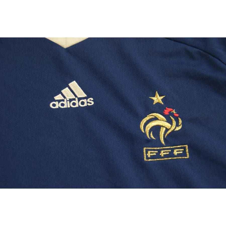 Maillot France rétro domicile enfant 2010-2011 - Adidas - Equipe de France