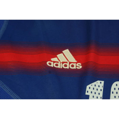 Maillot France rétro domicile N°10 ZIDANE 2004-2005 - Adidas - Equipe de France