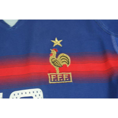 Maillot France rétro domicile N°10 ZIDANE 2004-2005 - Adidas - Equipe de France