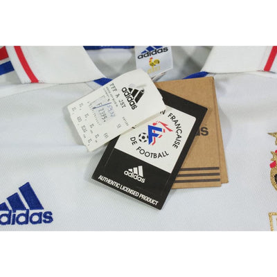 Maillot France rétro extérieur N°10 ZIDANE 2000-2001 - Adidas - Equipe de France