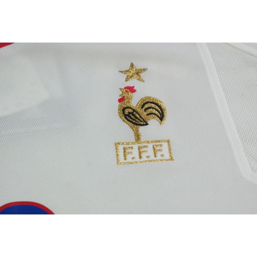 Maillot France rétro extérieur N°10 ZIDANE 2000-2001 - Adidas - Equipe de France