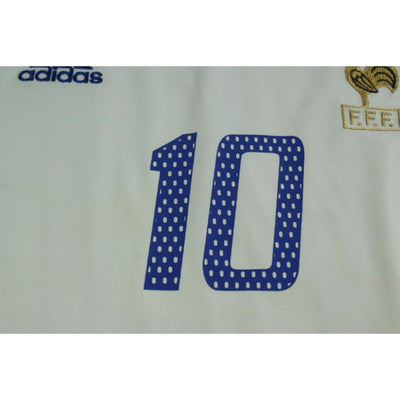 Maillot France rétro extérieur N°10 ZIDANE 2004-2005 - Adidas - Equipe de France