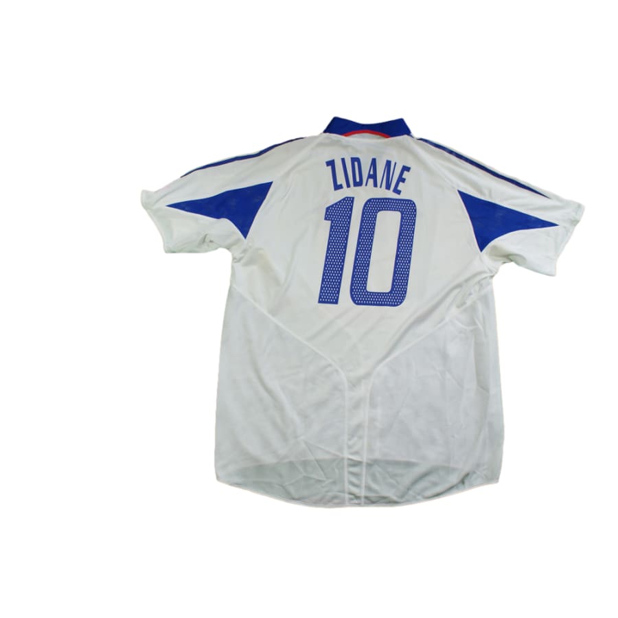 Maillot France rétro extérieur N°10 ZIDANE 2004-2005 - Adidas - Equipe de France