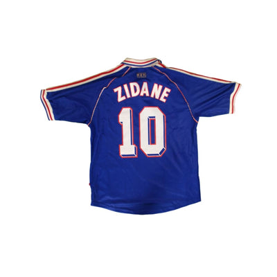 Maillot France vintage domicile #10 Zidane 1997-1998 - Adidas - Equipe de France