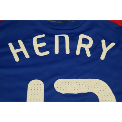 Maillot France vintage domicile #12 HENRY 2008-2009 - Adidas - Equipe de France