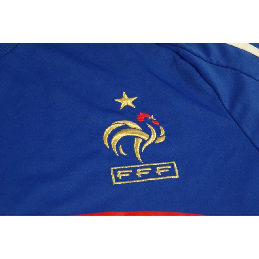 Maillot France vintage domicile #12 HENRY 2008-2009 - Adidas - Equipe de France