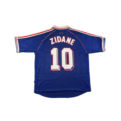 Maillot France vintage domicile N°10 ZIDANE 1997-1998 - Adidas - Equipe de France