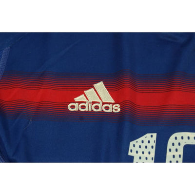 Maillot France vintage domicile N°10 ZIDANE 2004-2005 - Adidas - Equipe de France