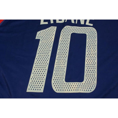 Maillot France vintage domicile N°10 ZIDANE 2004-2005 - Adidas - Equipe de France