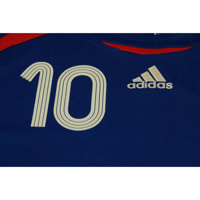 Maillot France vintage domicile N°10 ZIDANE 2006-2007 - Adidas - Equipe de France