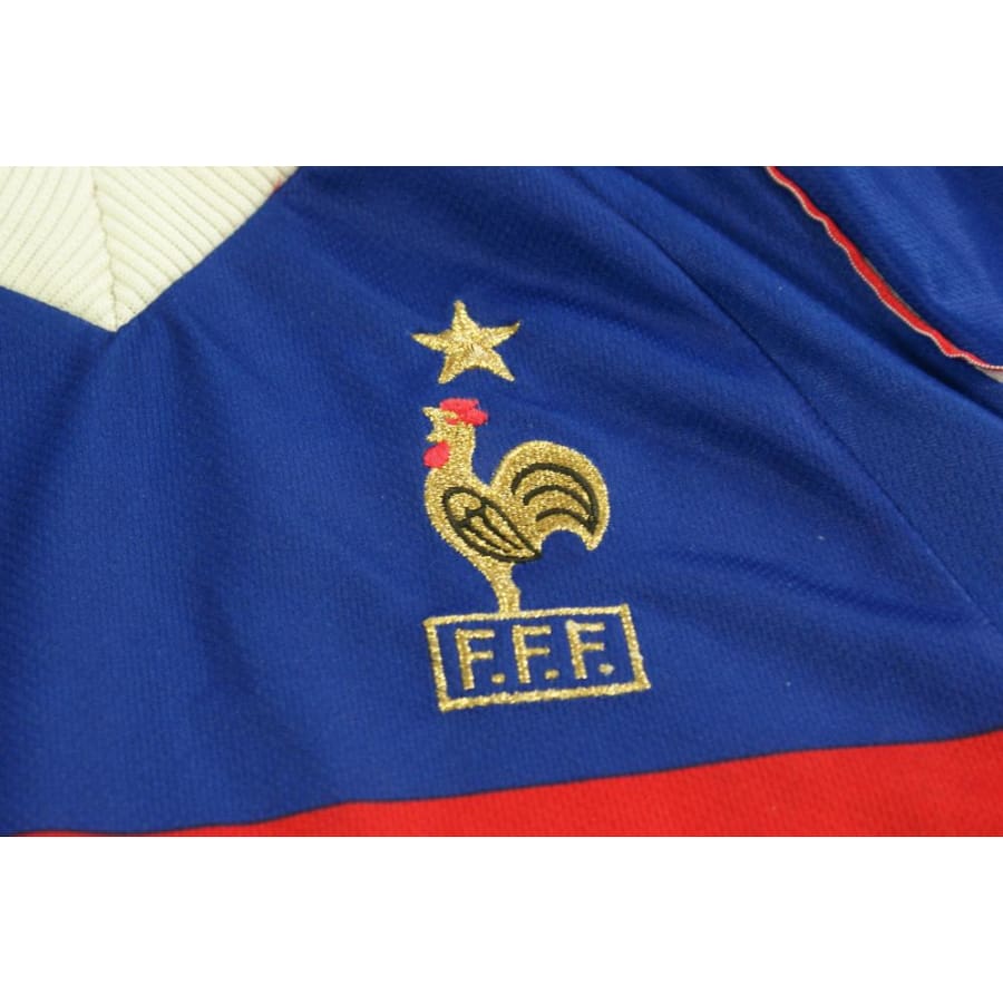 Maillot France vintage domicile N°12 HENRY 1998-1999 - Adidas - Equipe de France