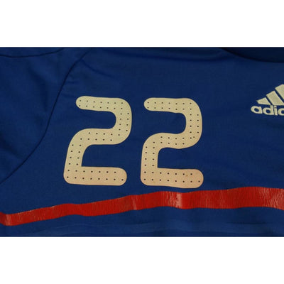 Maillot France vintage domicile N°22 RIBERY 2008-2009 - Adidas - Equipe de France