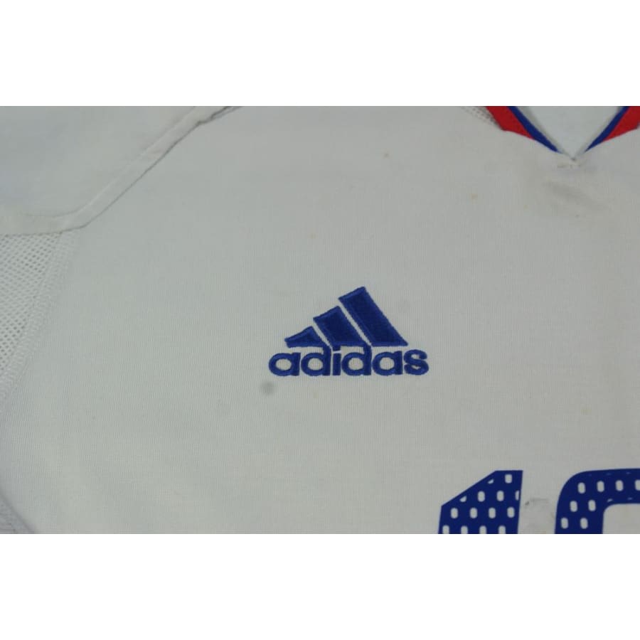 Maillot France vintage extérieur N°10 ZIDANE 2004-2005 - Adidas - Equipe de France