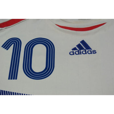 Maillot France vintage extérieur N°10 ZIDANE 2006-2007 - Adidas - Equipe de France