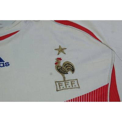 Maillot France vintage extérieur N°10 ZIDANE 2006-2007 - Adidas - Equipe de France