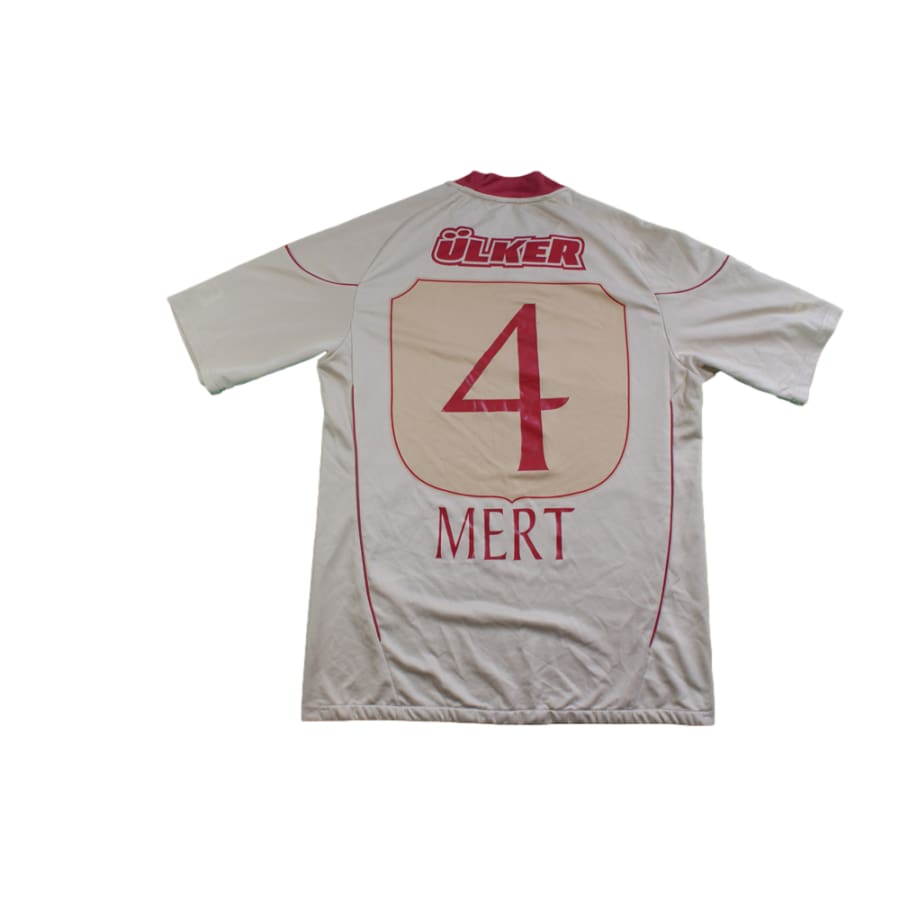 Maillot Galatasaray vintage extérieur N°4 MERT 2010-2011 - Adidas - Turc