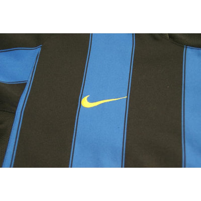 Maillot Inter Milan vintage domicile #10 ADRIANO 2003-2004 - Nike - Inter Milan