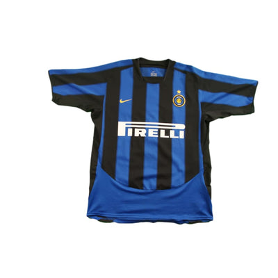 Maillot Inter Milan vintage domicile #10 ADRIANO 2003-2004 - Nike - Inter Milan