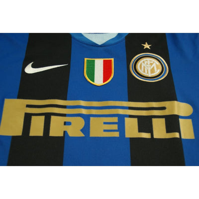 Maillot Inter Milan vintage domicile #8 IBRAHIMOVIC 2008-2009 - Nike - Inter Milan