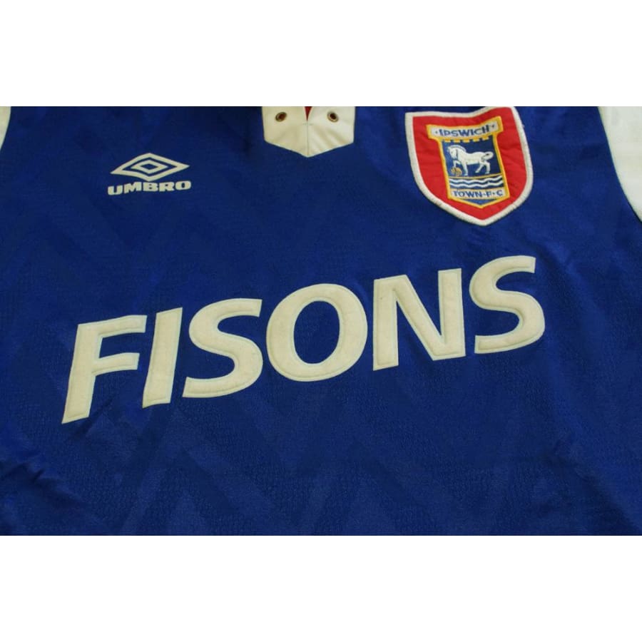 Maillot Ipswich Town FC vintage domicile 1992-1993 - Umbro - Ipswich Town FC