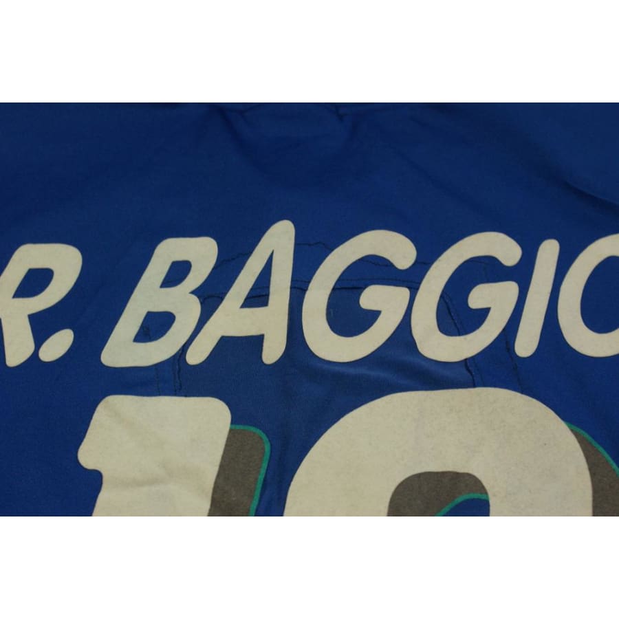 Maillot Italie vintage domicile N°10 R.BAGGIO 1994-1995 - Diadora - Italie