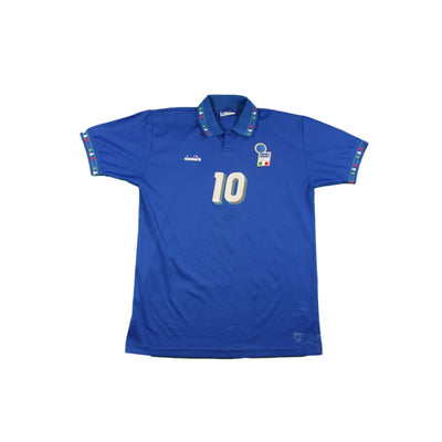 Maillot Italie vintage domicile N°10 R.BAGGIO 1994-1995 - Diadora - Italie