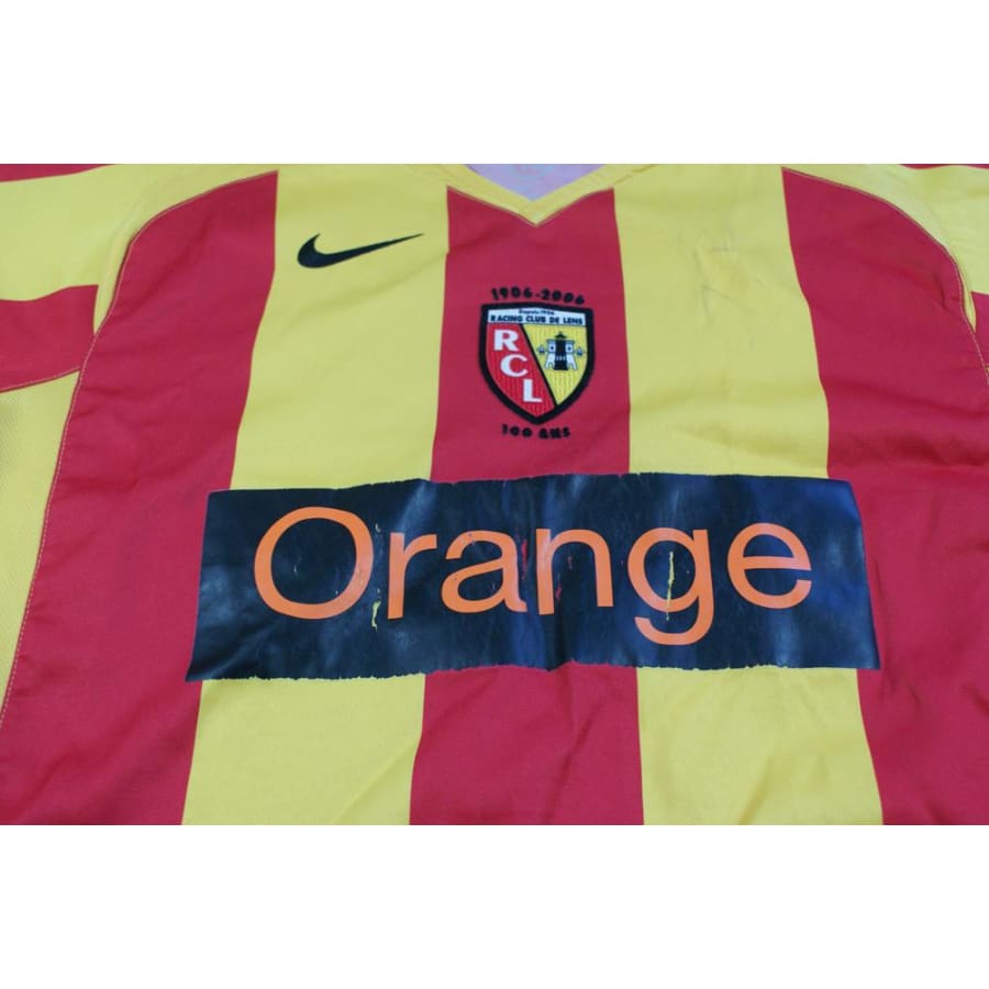 Maillot Lens rétro domicile 2005-2006 - Nike - RC Lens