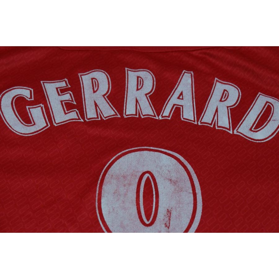 Maillot Liverpool FC vintage domicile N°8 GERRARD 2004-2005 - Reebok - FC Liverpool