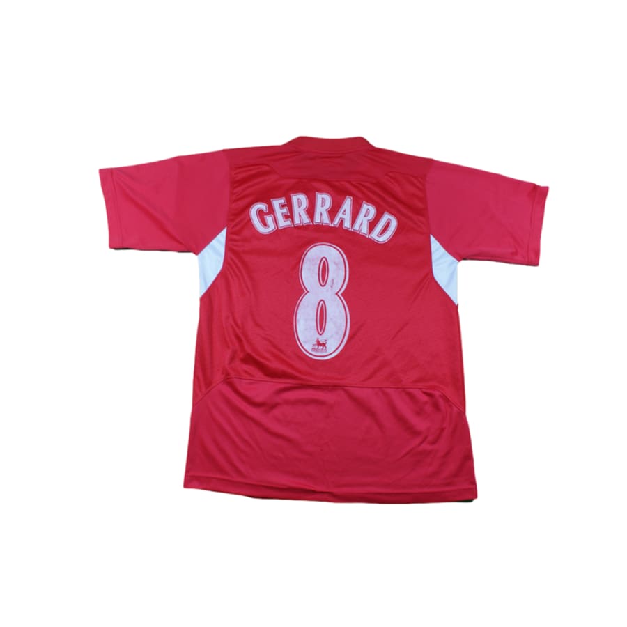 Maillot Liverpool FC vintage domicile N°8 GERRARD 2004-2005 - Reebok - FC Liverpool