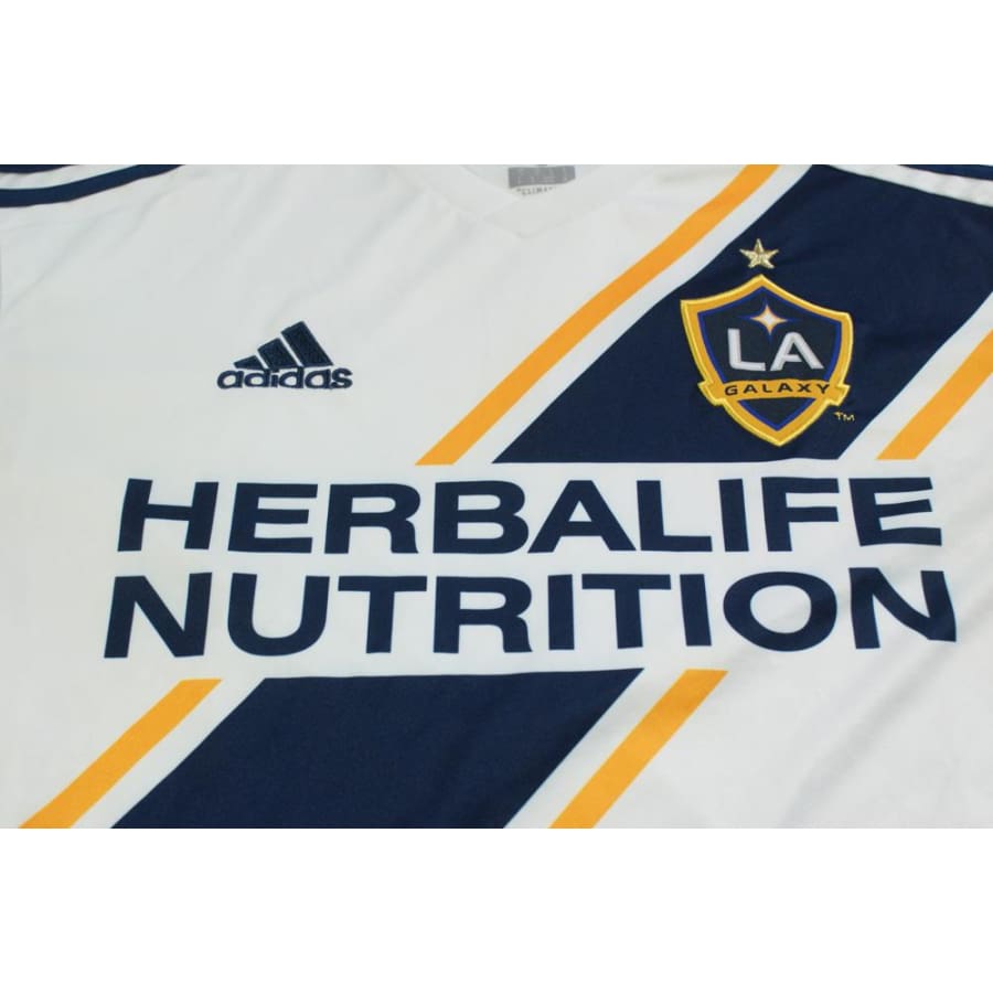 Maillot Los Angeles Galaxy domicile N°9 IBRAHIMOVIC 2018-2019 - Adidas - Américain