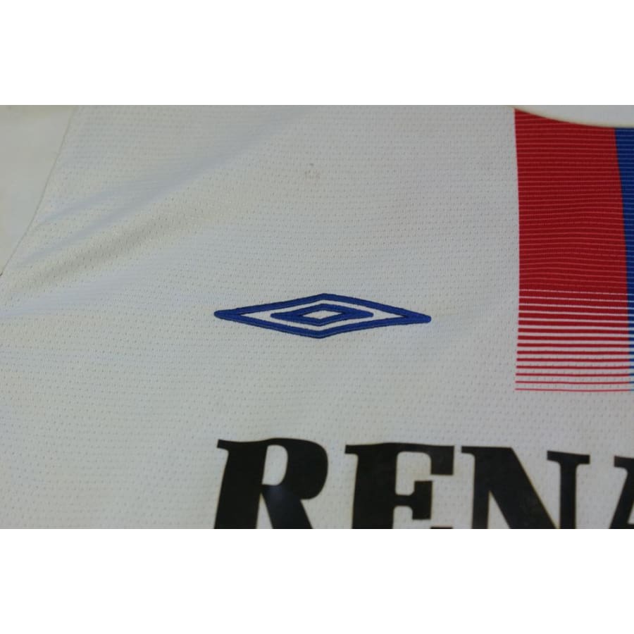 Maillot Lyon vintage domicile N°9 ELBER 2004-2005 - Umbro - Olympique Lyonnais