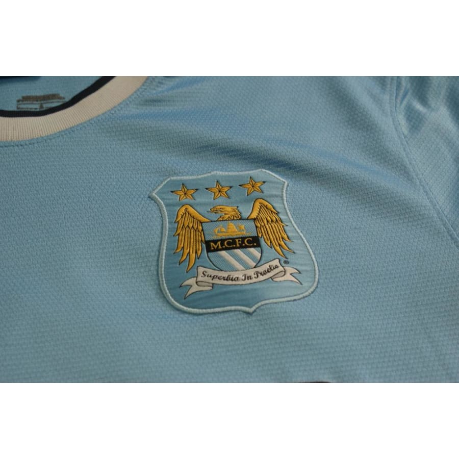 Maillot Manchester City domicile N°16 KUN AGUERO 2013-2014 - Nike - Manchester City