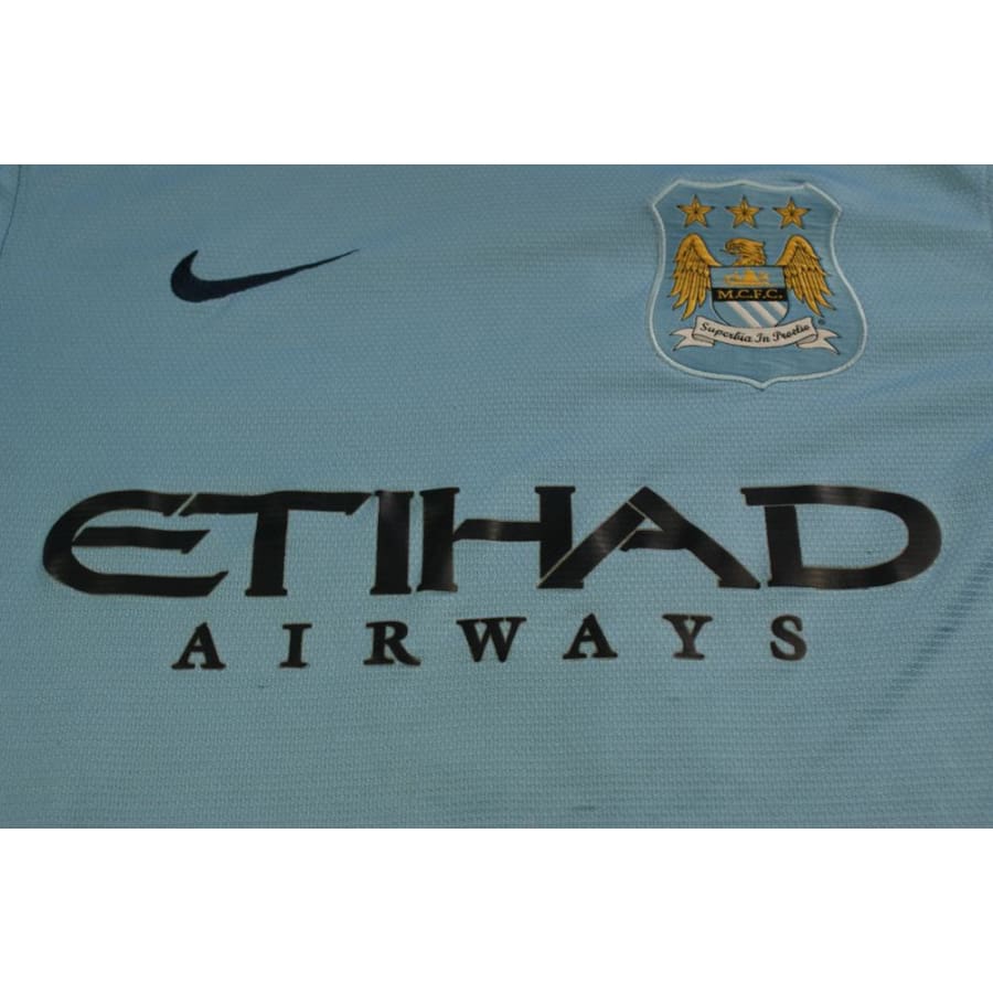 Maillot Manchester City domicile N°4 KOMPANY 2013-2014 - Nike - Manchester City