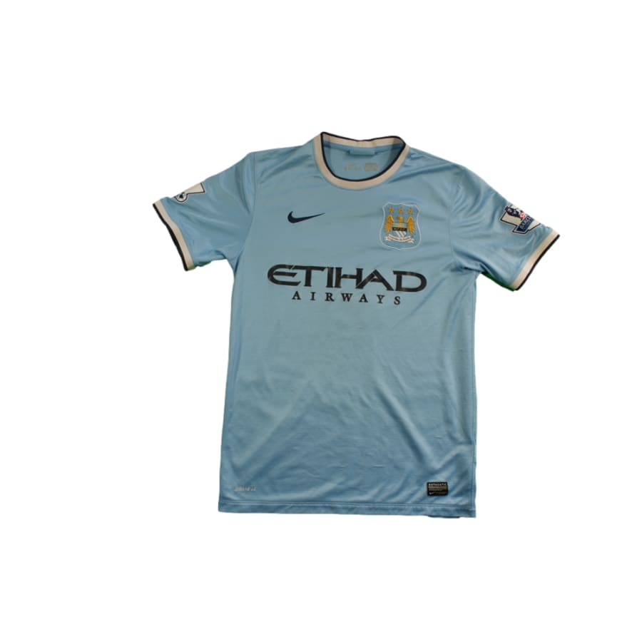 Maillot Manchester City domicile N°4 KOMPANY 2013-2014 - Nike - Manchester City