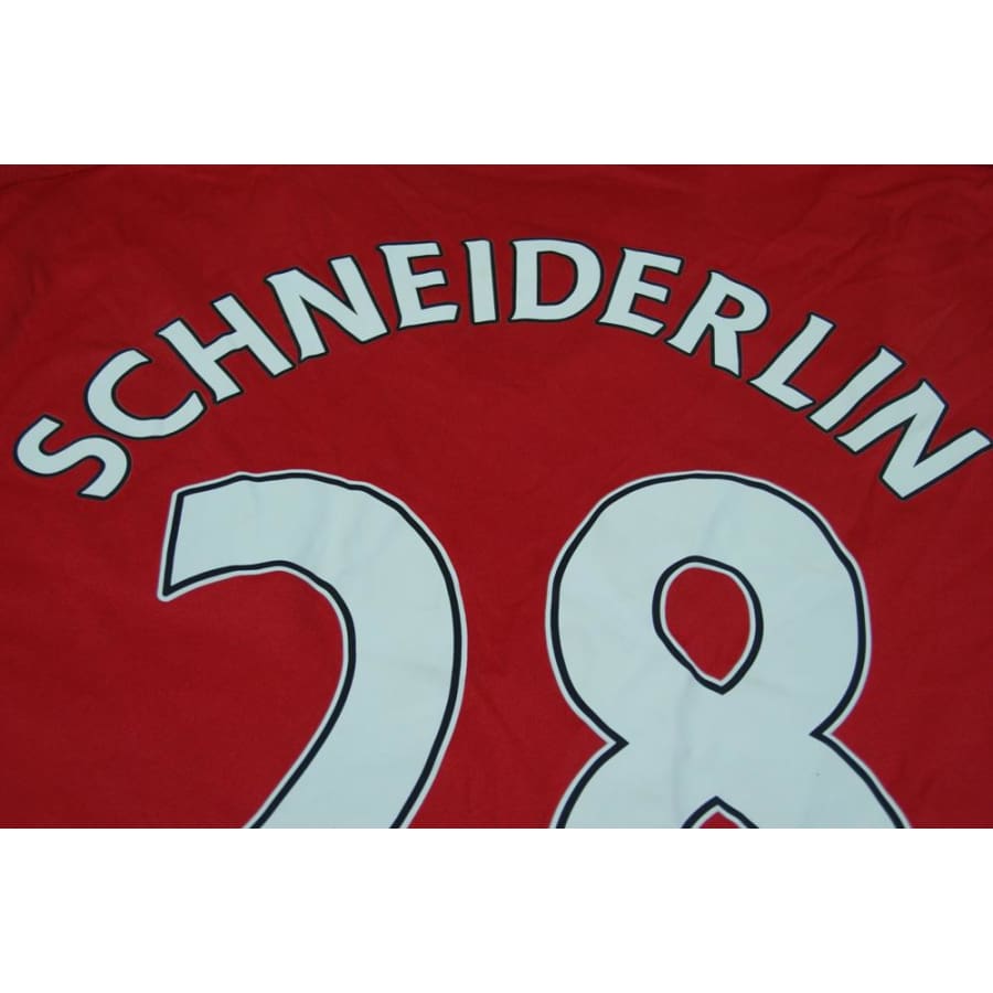 Maillot Manchester United domicile N°28 SCHNEIDERLIN 2015-2016 - Adidas - Manchester United