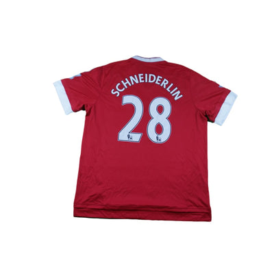 Maillot Manchester United domicile N°28 SCHNEIDERLIN 2015-2016 - Adidas - Manchester United