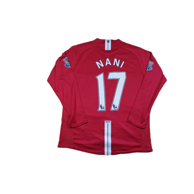 Maillot Manchester United vintage domicile #17 NANI 2007-2008 - Nike - Manchester United