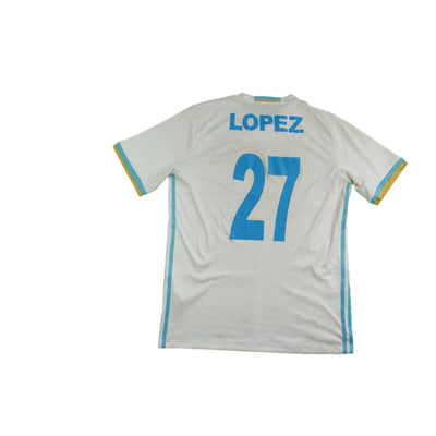 Maillot Marseille domicile N°27 LOPEZ 2016-2017 - Adidas - Olympique de Marseille