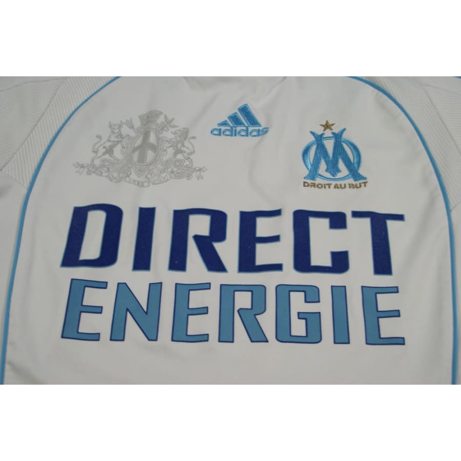 Maillot Marseille rétro domicile 2008-2009 - Adidas - Olympique de Marseille