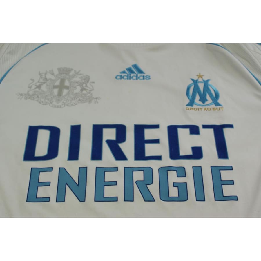 Maillot Marseille rétro domicile 2008-2009 - Adidas - Olympique de Marseille