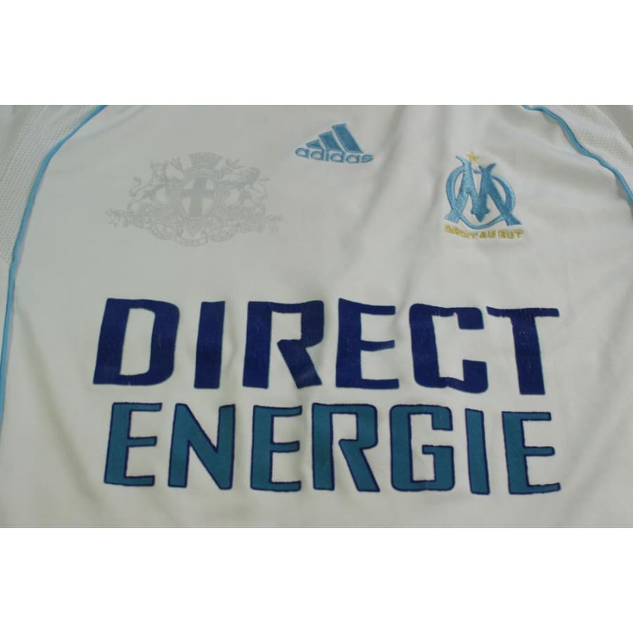 Maillot Marseille rétro domicile 2008-2009 - Adidas - Olympique de Marseille