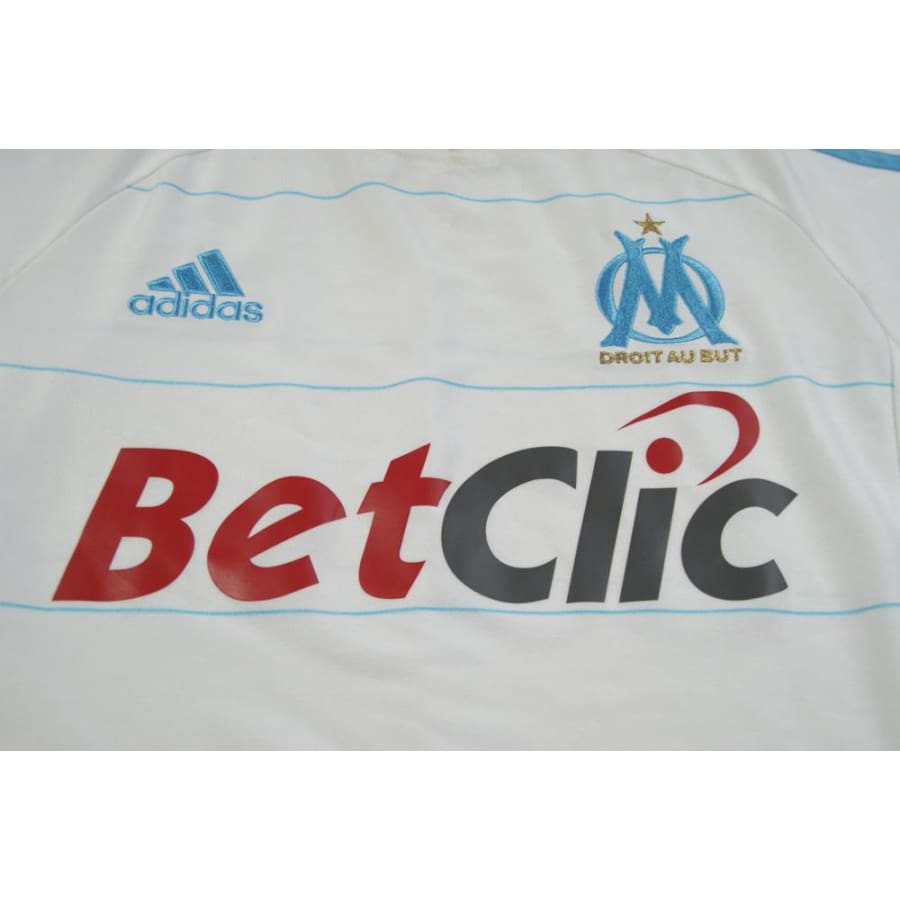 Maillot Marseille rétro domicile GABIN 2010-2011 - Adidas - Olympique de Marseille