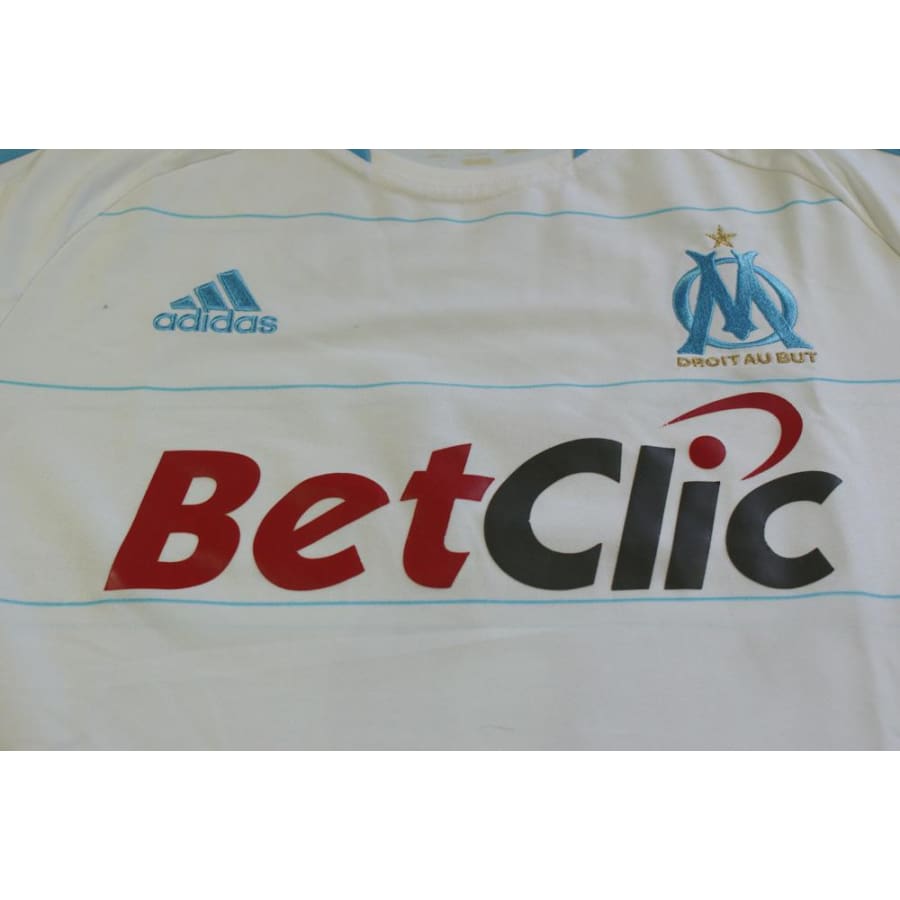 Maillot Marseille rétro domicile N°8 LUCHO 2010-2011 - Adidas - Olympique de Marseille