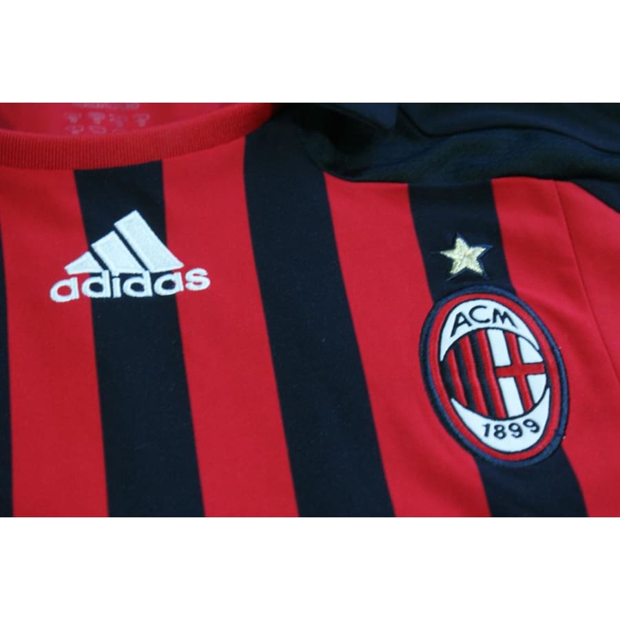 Maillot Milan AC vintage domicile N°22 KAKA 2007-2008 - Adidas - Milan AC