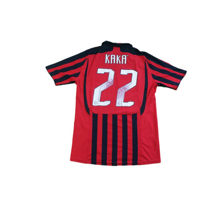 Maillot Milan AC vintage domicile N°22 KAKA 2007-2008 - Adidas - Milan AC