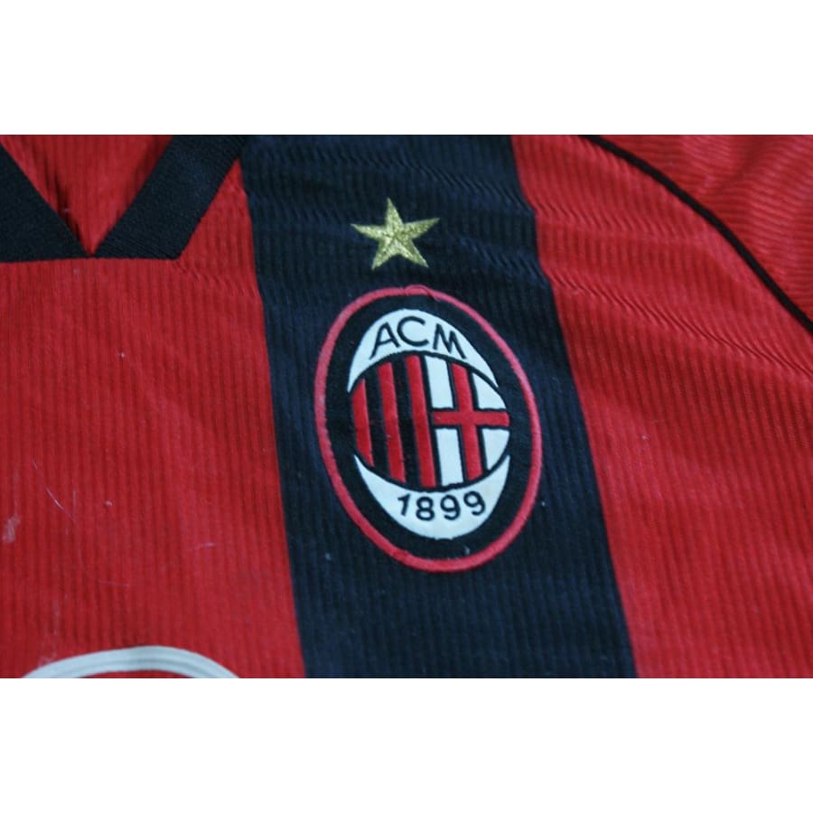 Maillot Milan AC vintage domicile N°9 DADR 1998-1999 - Adidas - Milan AC