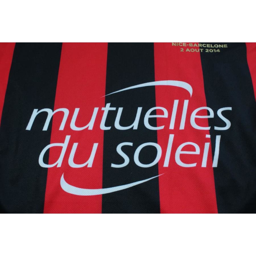 Maillot OGC Nice Vs Barcelone domicile 2013-2014 - Burrda Sport - OGC Nice