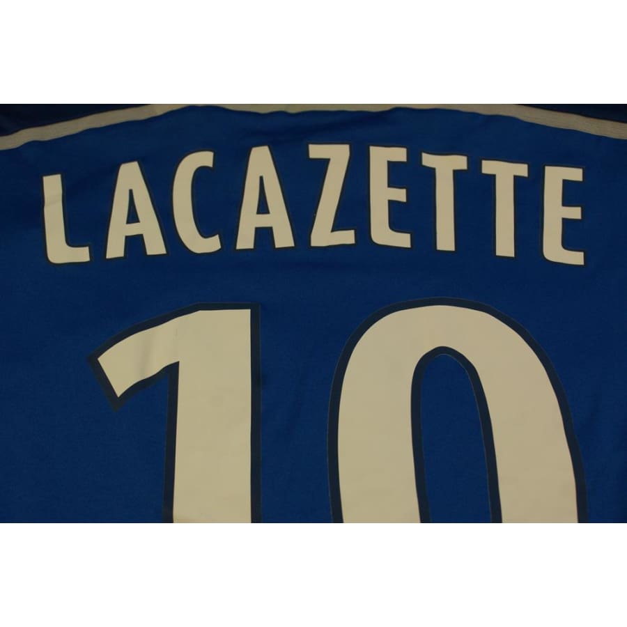 Maillot OL extérieur N°10 LACAZETTE 2014-2015 - Adidas - Olympique Lyonnais