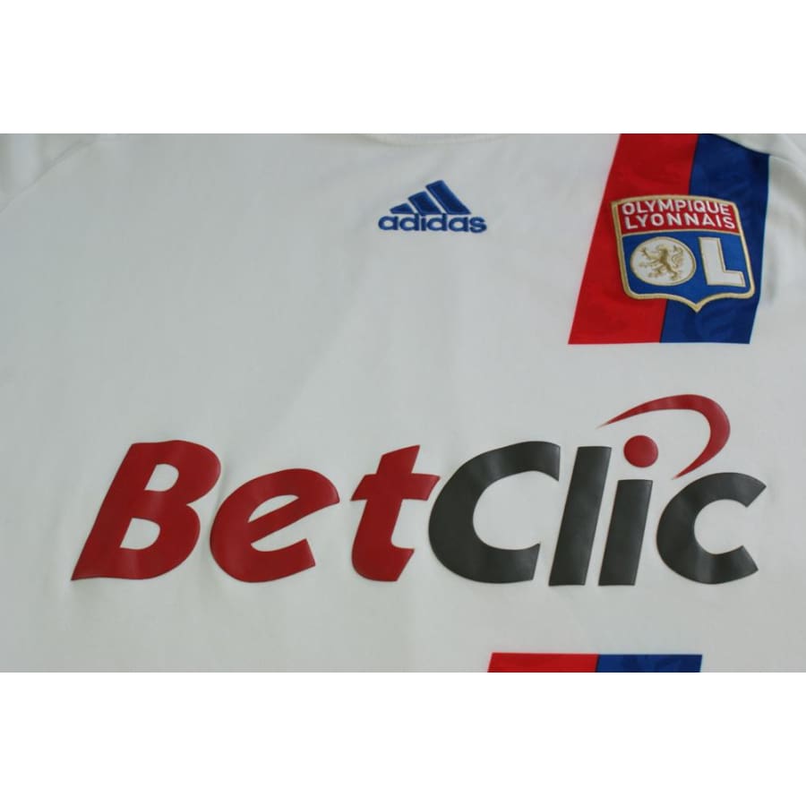 Maillot OL rétro domicile 2010-2011 - Adidas - Olympique Lyonnais