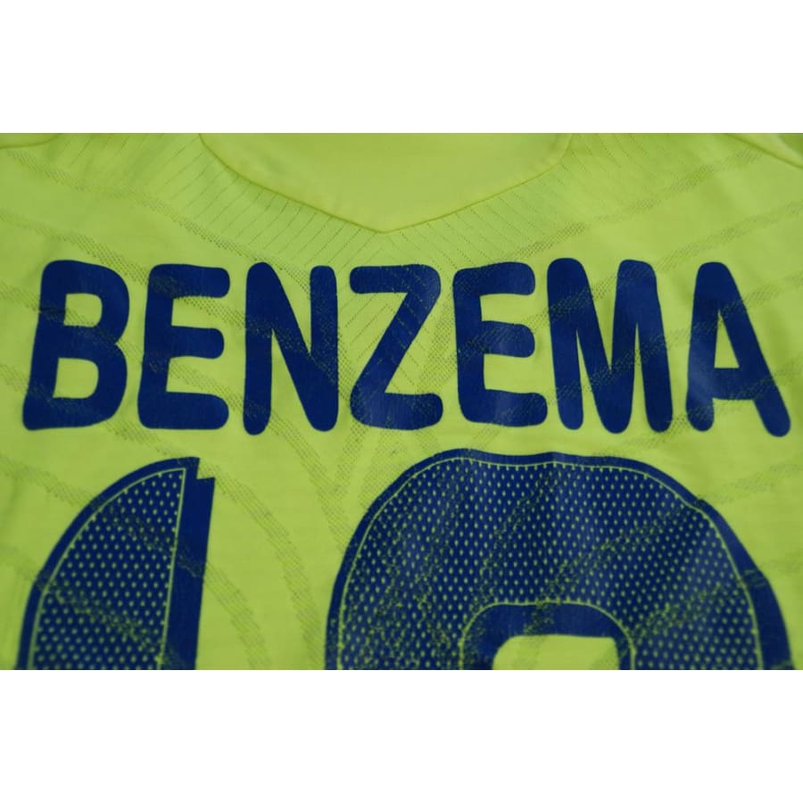 Maillot OL vintage third N°10 BENZEMA 2008-2009 - Umbro - Olympique Lyonnais